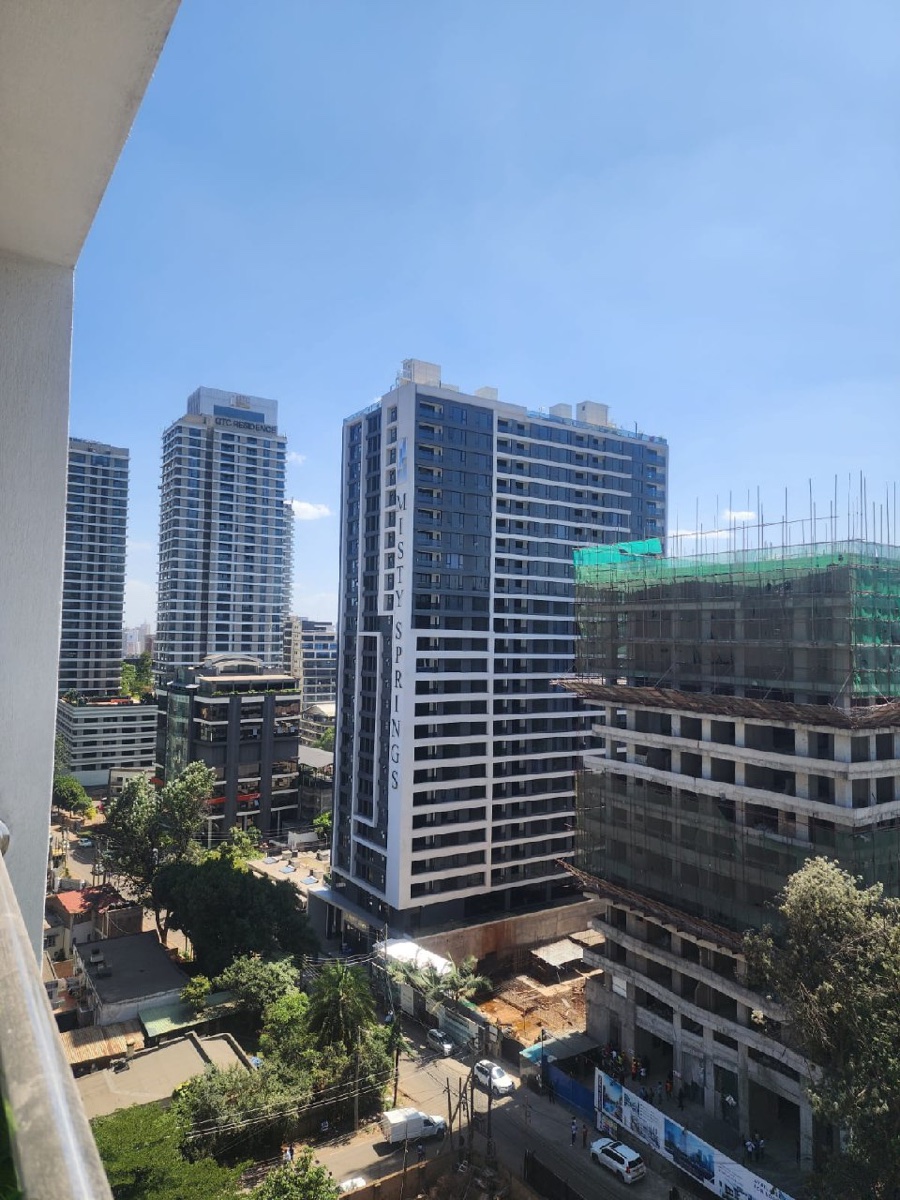 City view from apartment